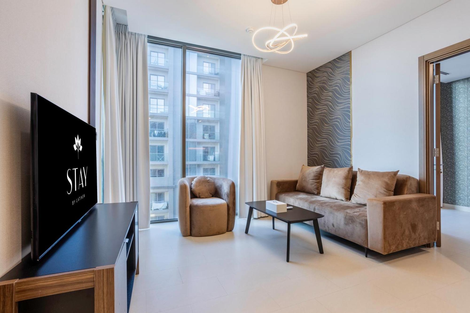 Stay By Latinem Luxury 1Br Plus Study Holiday Home Cv A2712 Near Downtown Dubai Exterior foto